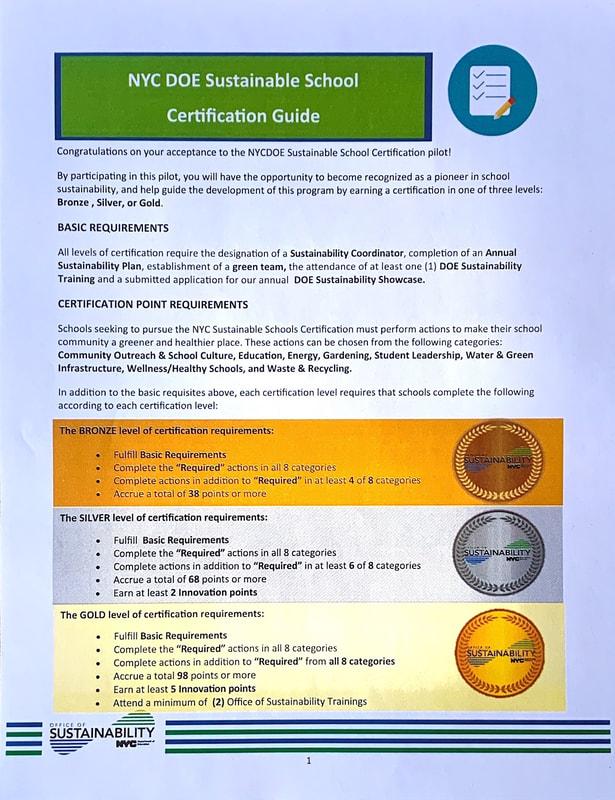 document explaining process of becoming SEED certified